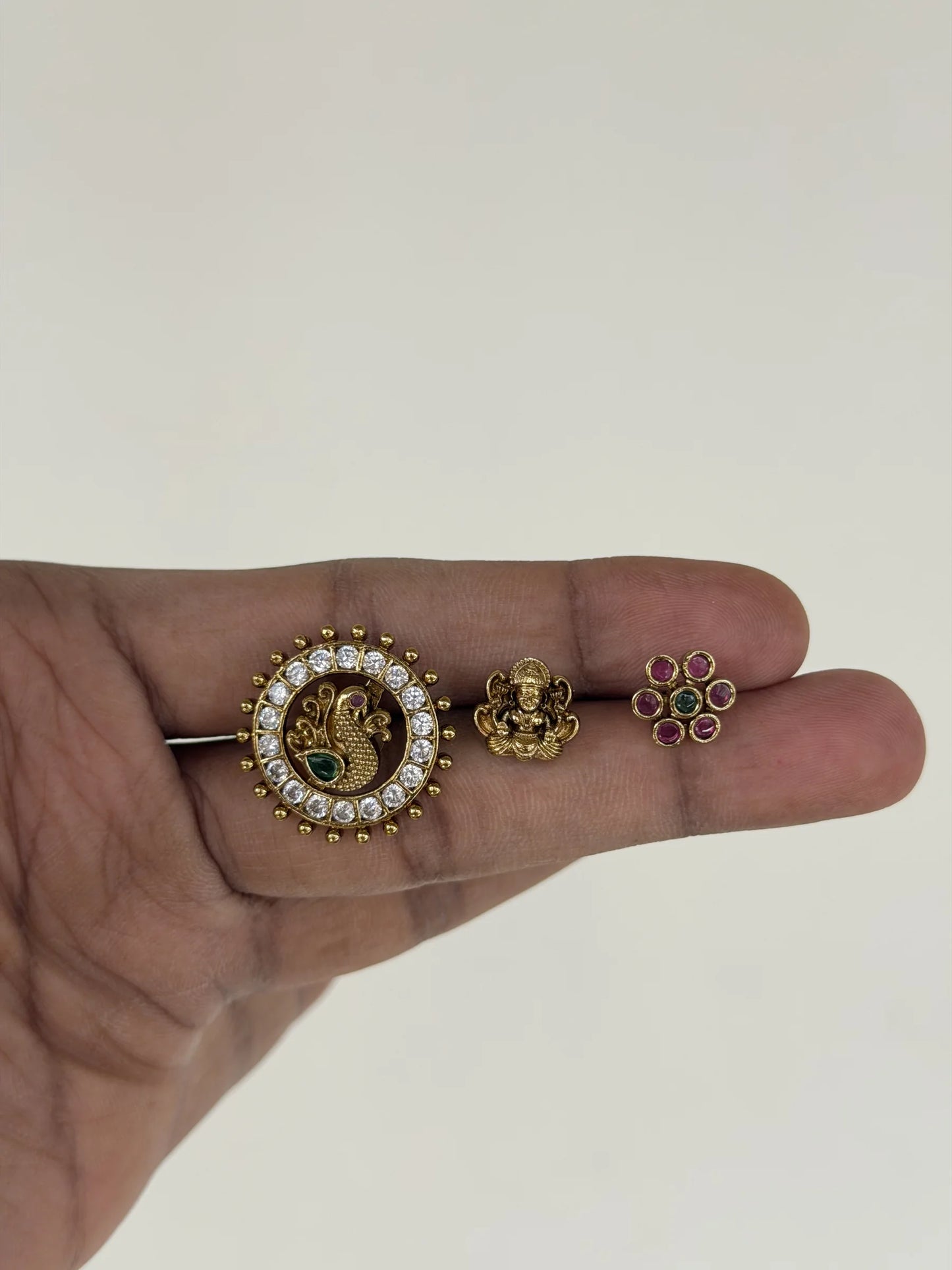 3 in 1 Stud Earrings