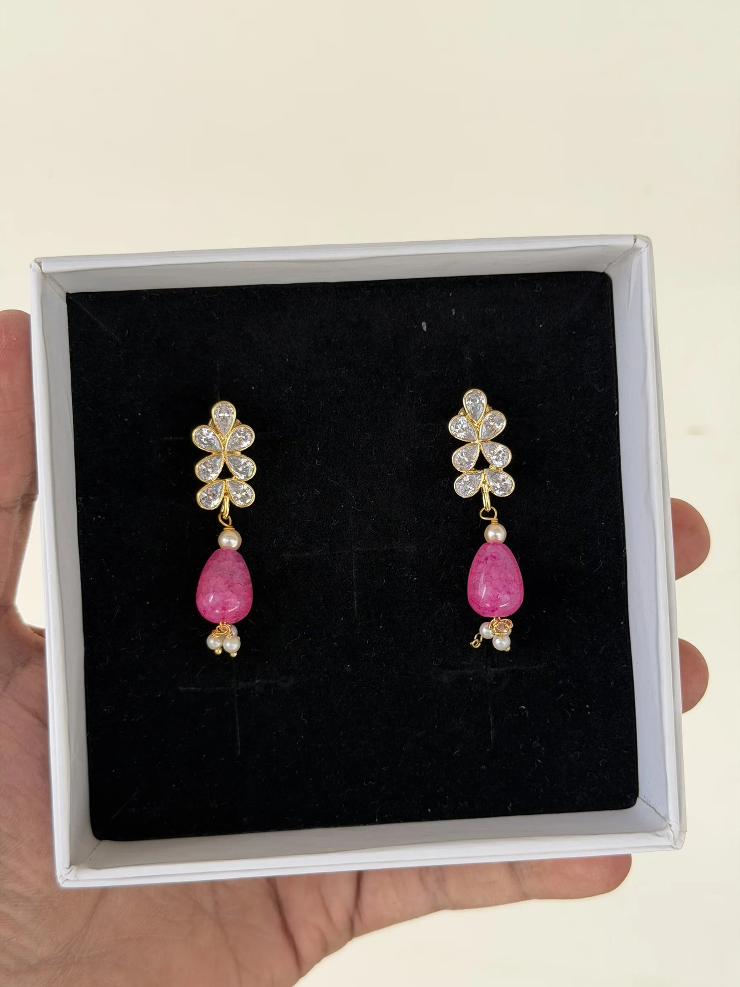 6 in 1 drop earrings