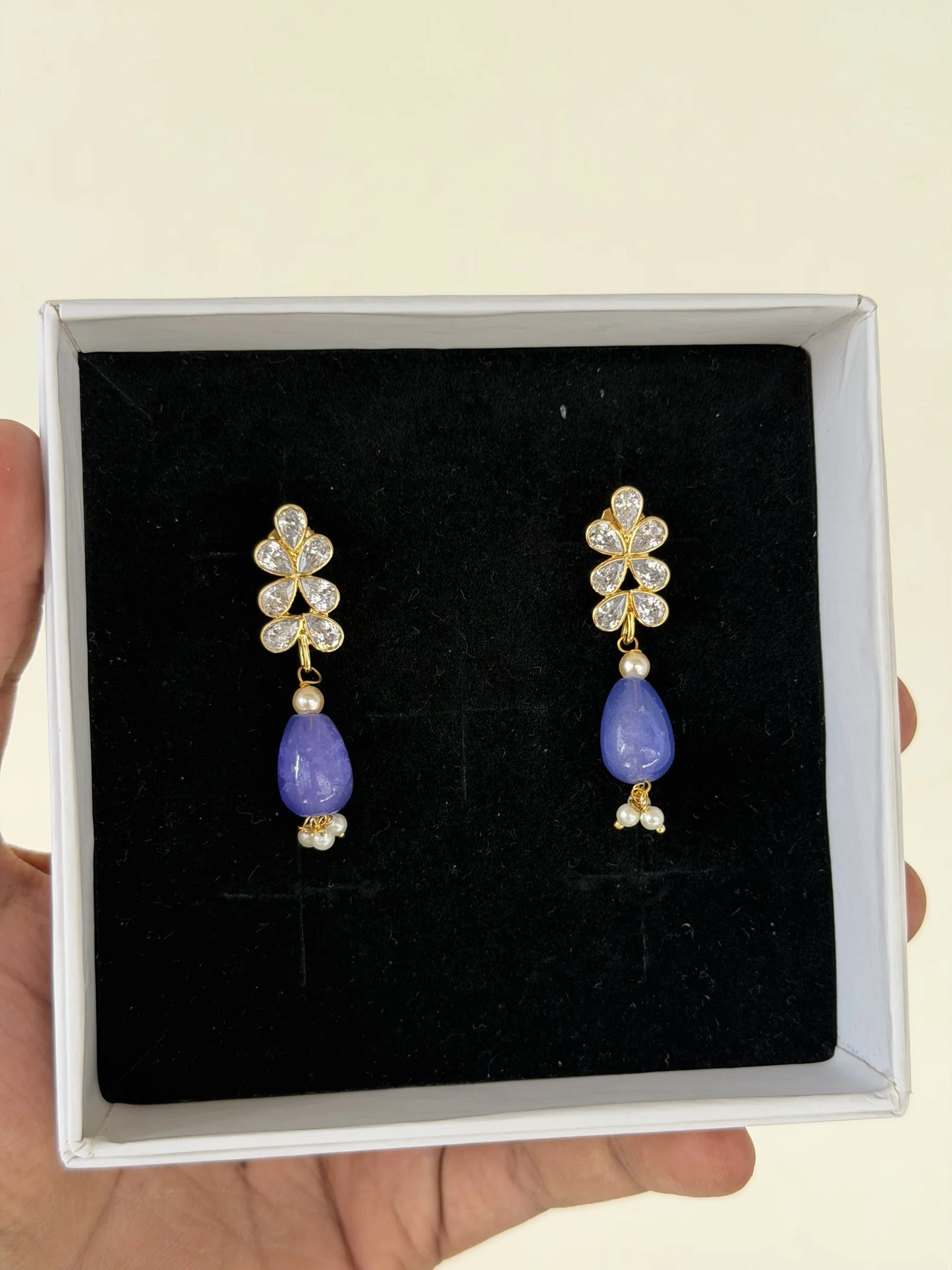6 in 1 drop earrings