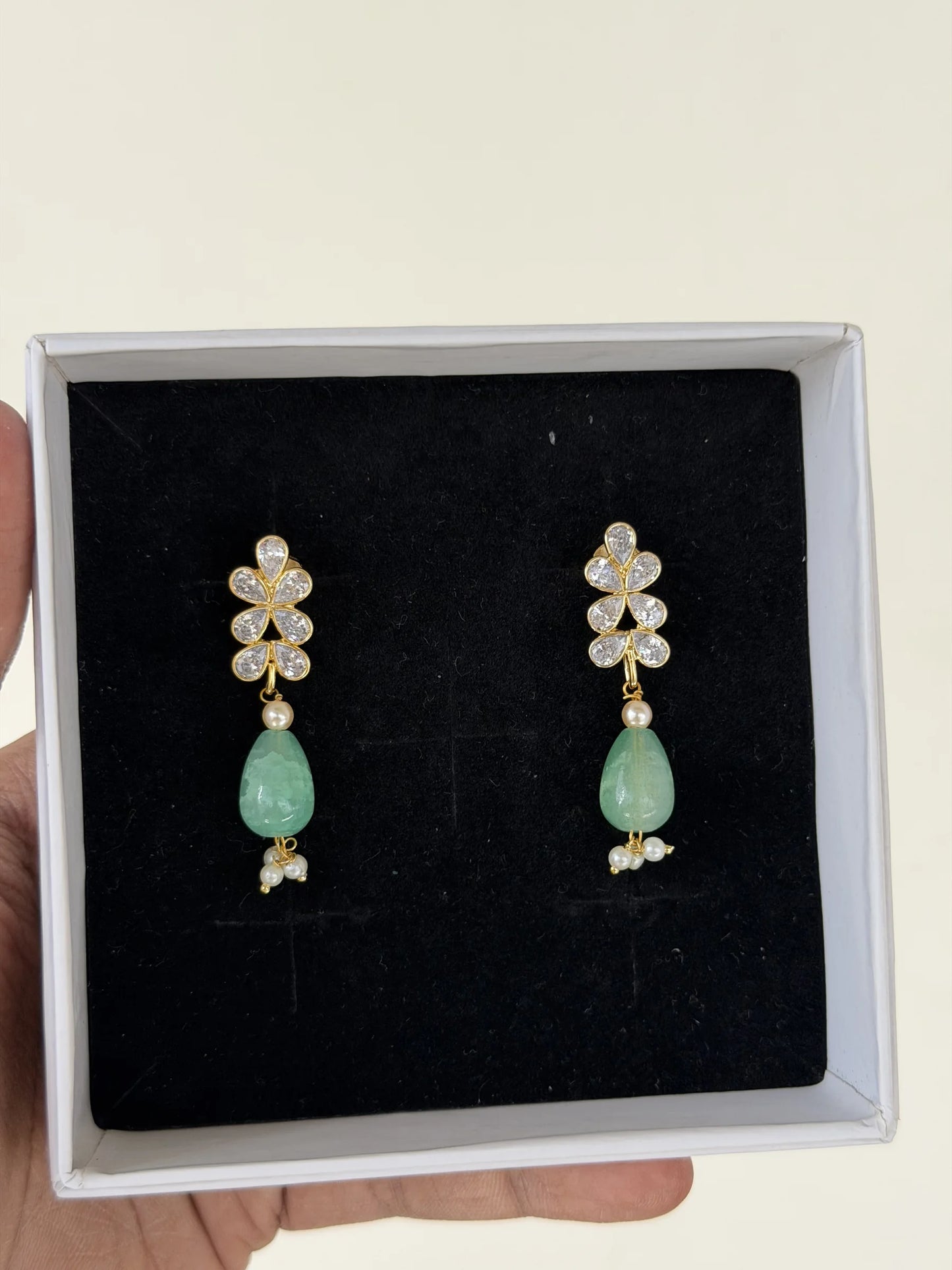 6 in 1 drop earrings