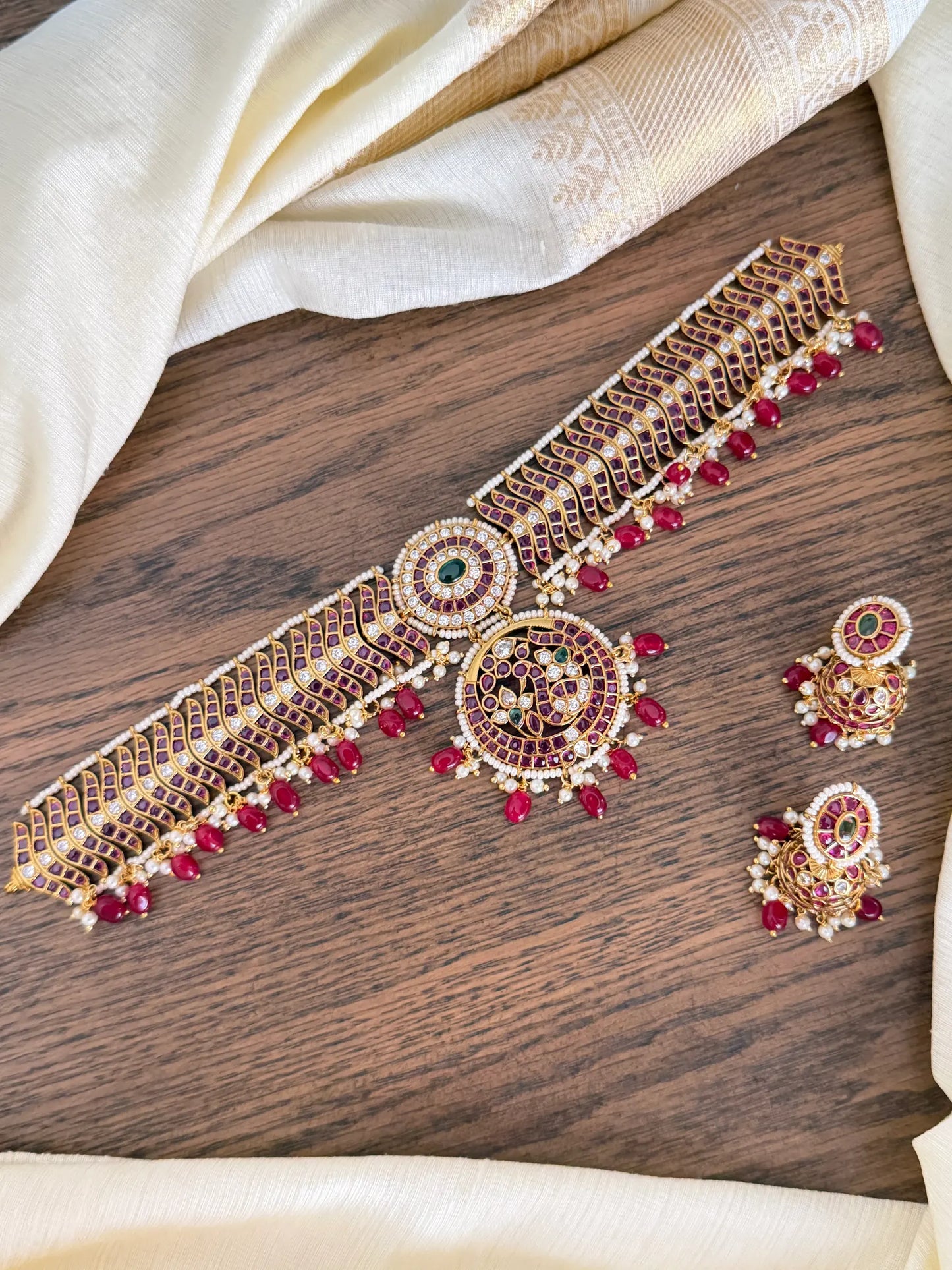 Grand Kemp Stone Choker Set