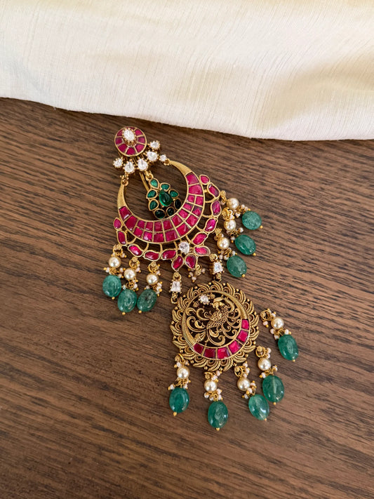 Antique Jadau Kundan Hair Accessory