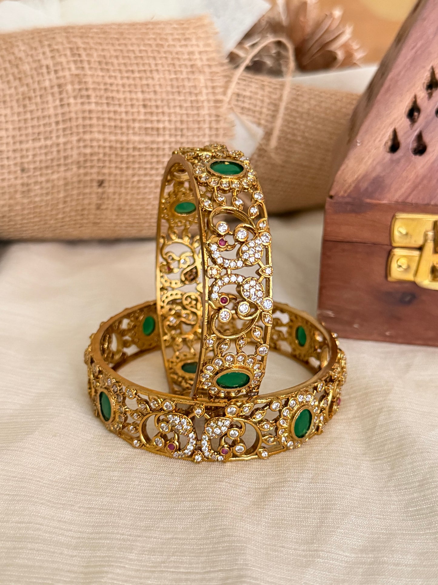 Beautiful Peacock Bangles Bangles