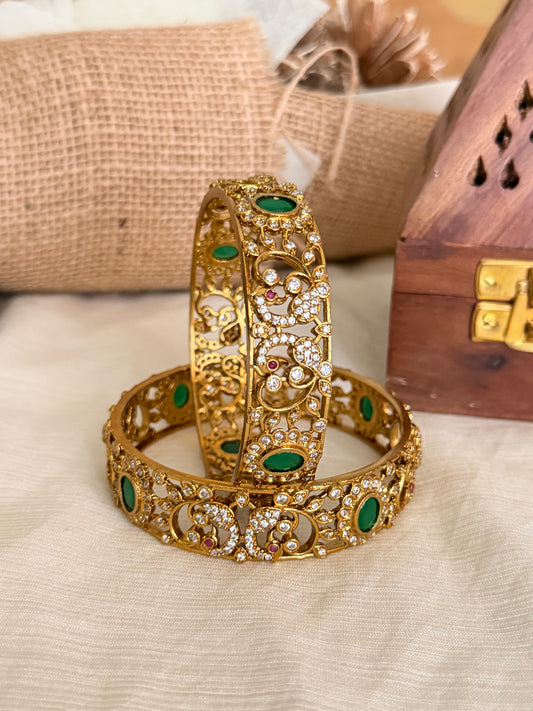 Beautiful Peacock Bangles Bangles