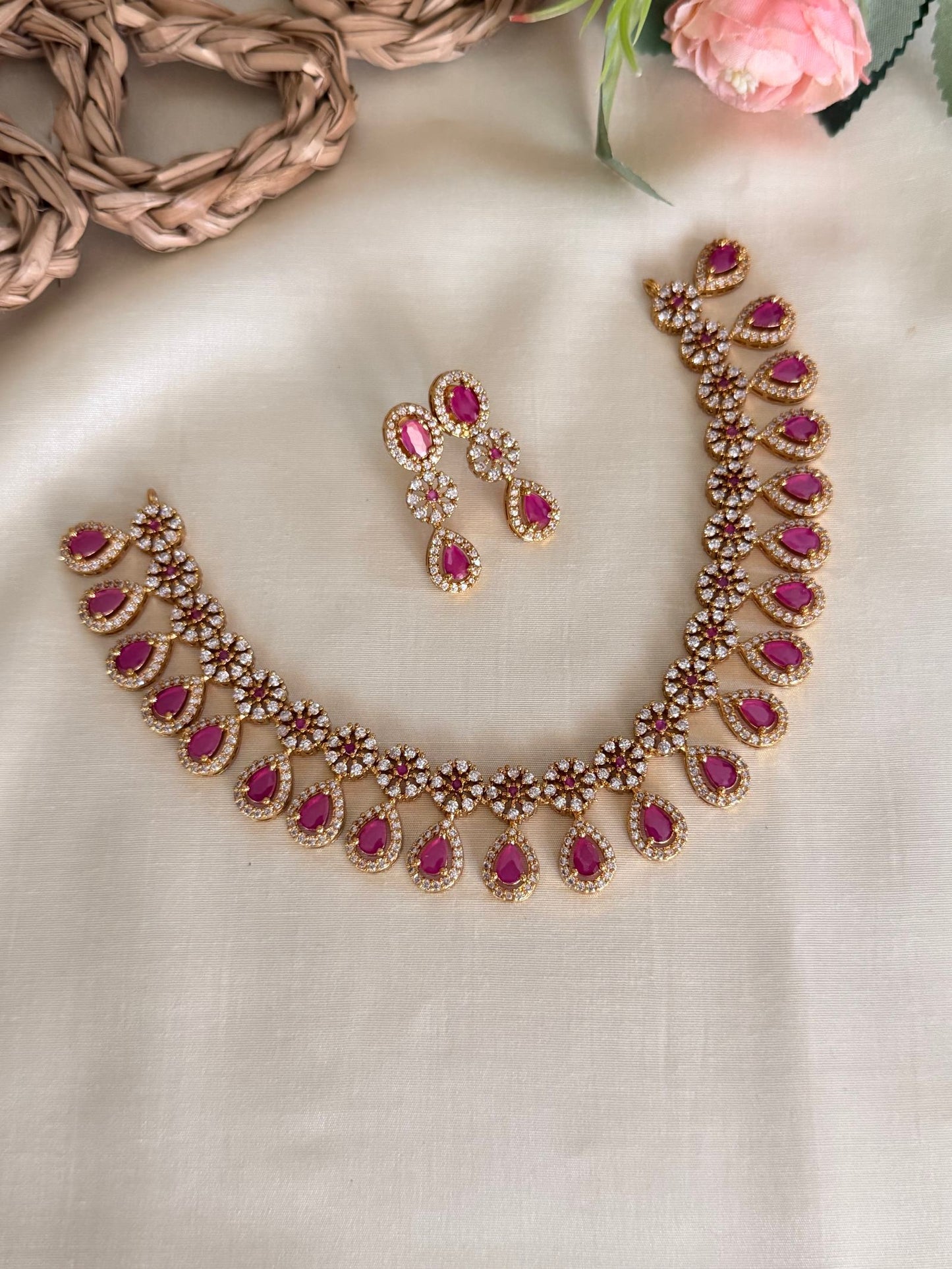 Minimal AD Necklace Set