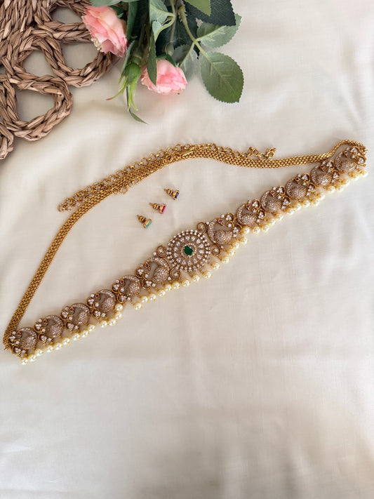 4 in 1 Stone Changeable Waist Belt