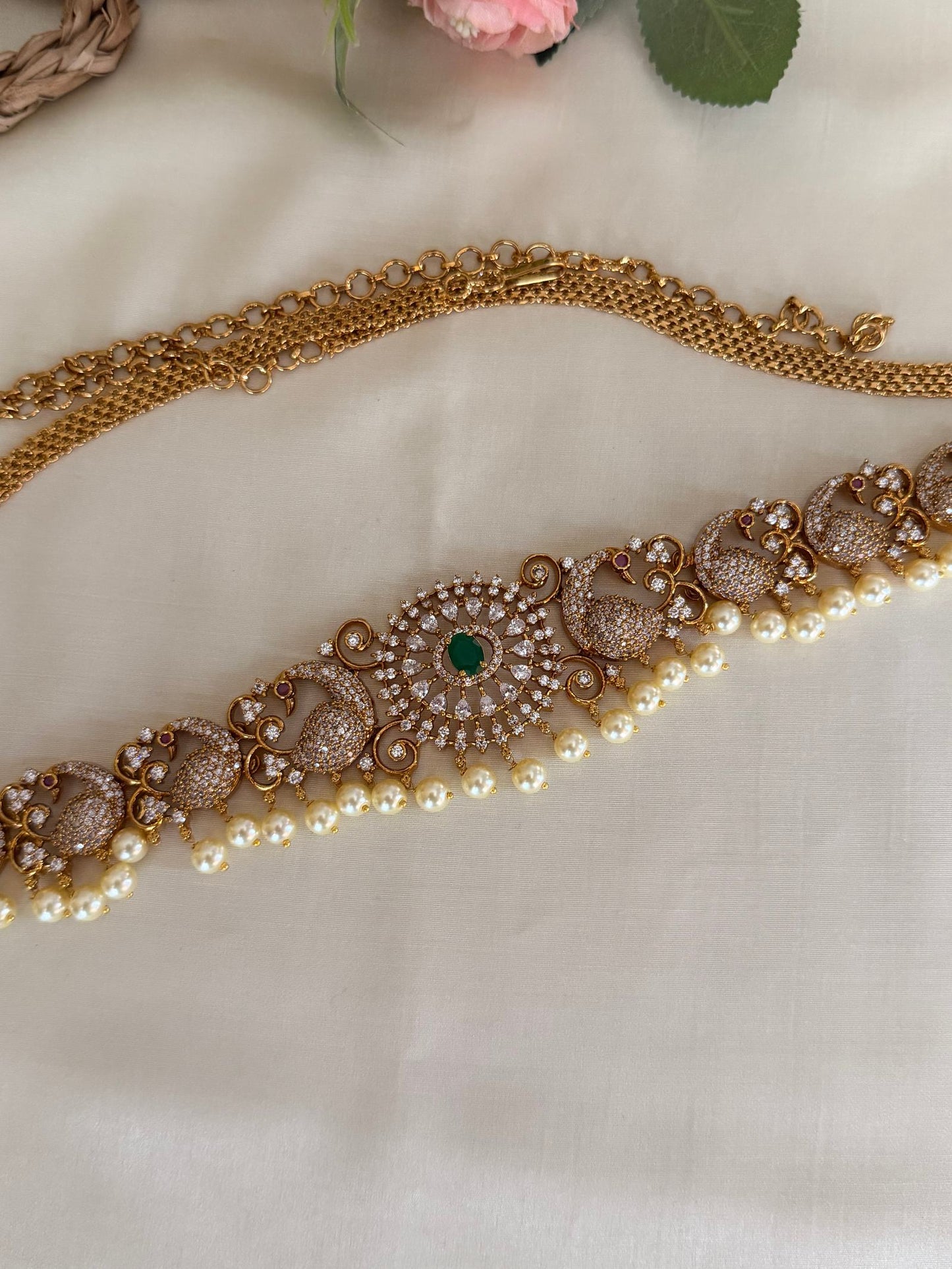 4 in 1 Stone Changeable Waist Belt