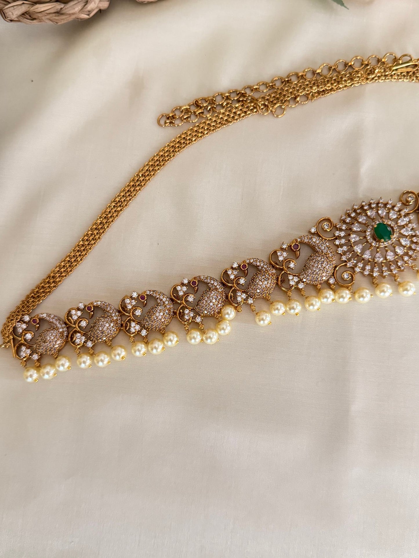 4 in 1 Stone Changeable Waist Belt