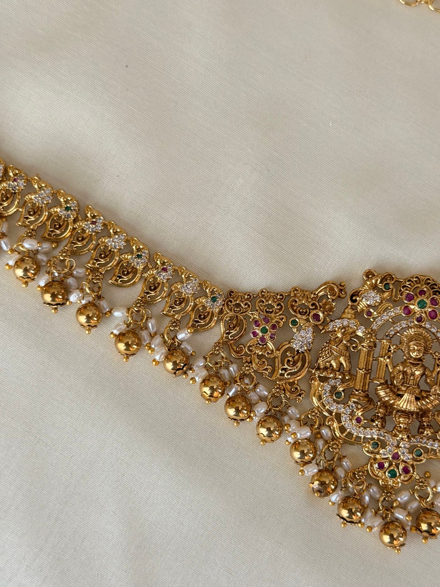 Temple Jewellery Filigree Waist Belt