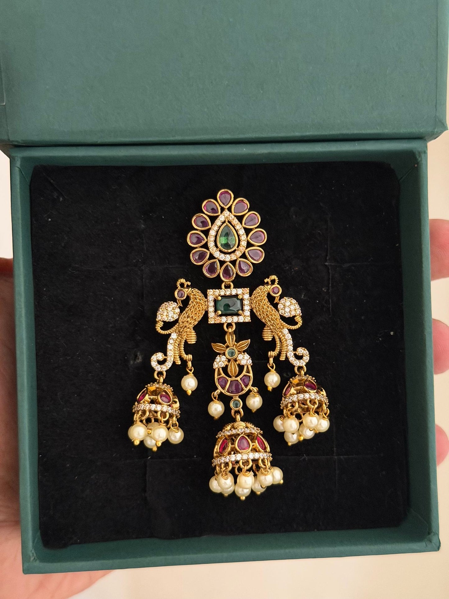 Long Dangler Jhumka Earrings