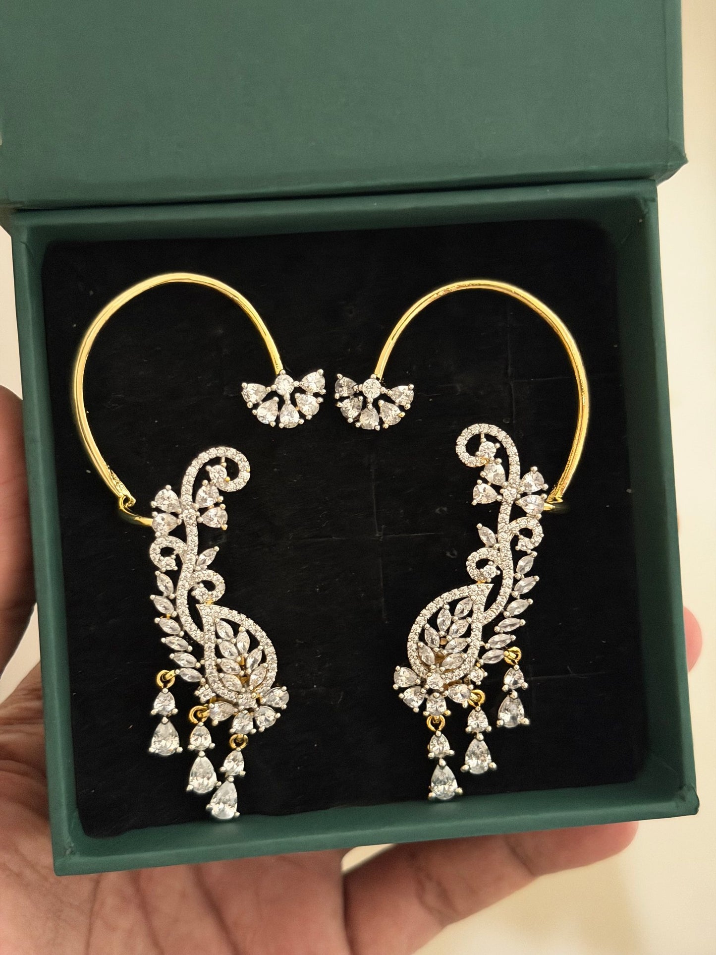 Bridal Gold Look Alike Earcuff
