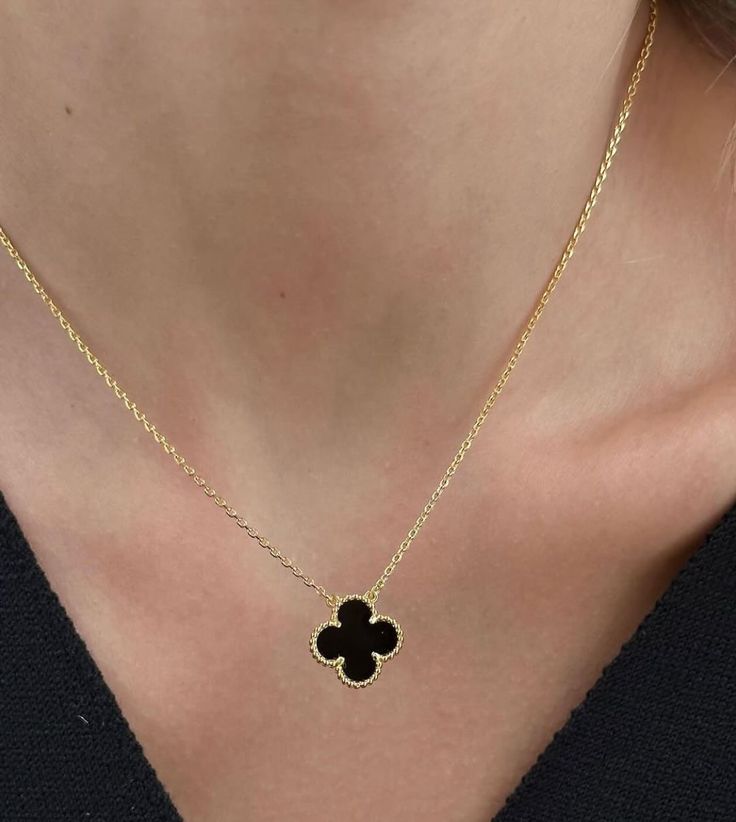 Black Clover Rakhi Gift Combo – Necklace, Studs & Elsie Bracelet