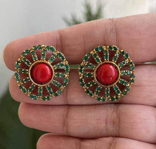 Coral Studs