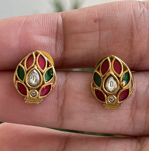Small Minakari Studs