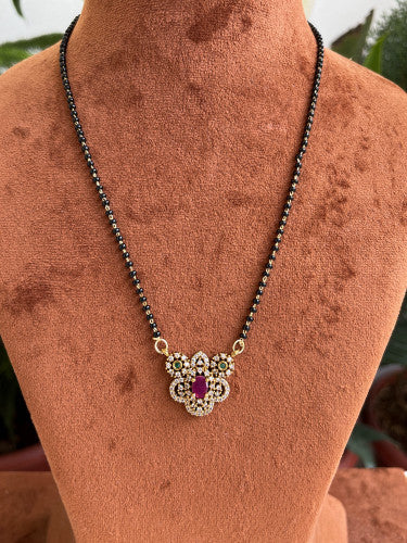 Floral Pendant Mangalsutra